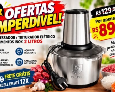 OFERTA-IMPERDIVEL-A-VENDA-PROCESSADOR-TRITURADOR-ELETRICO-INOX-2-LITROS