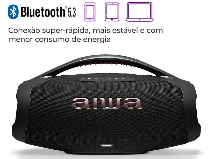 Oferta de Venda de Caixa de Som AIWA Preto – Mercado Livre